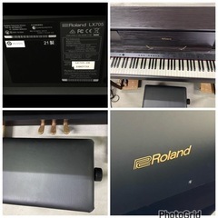 超お薦め品‼️美品‼️木製鍵盤‼️BlueToothオーディオ搭載 ローランド電子ピアノ LX705 2021年