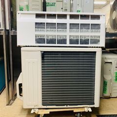 K04389 富士通 中古エアコン 主に6畳用 冷房能力2.2kw/暖房能力2.5