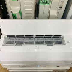 K04389 富士通 中古エアコン 主に6畳用 冷房能力2.2kw/暖房能力2.5