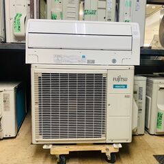 K04389 富士通 中古エアコン 主に6畳用 冷房能力2.2kw/暖房能力2.5