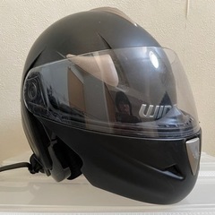 決まりました！　ヘルメット WINS  黒　Mサイズ