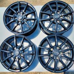 未使用？　15インチ　6J PCD114.3 5穴　アルミホイール　4本 2026年最新】Yahoo!オークション -114.3 5穴 15インチ 6jの中古品