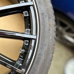 245/40R20タイヤ&ホイール4本セット