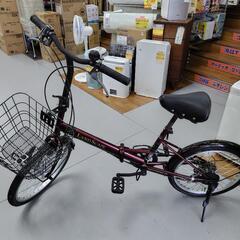 J301★サビ使用感有り★折りたたみ自転車★LAND SCAPE★6段変速★LEDオート★20インチ J301☆サビ使用感有り☆折りたたみ自転車☆LAND SCAPE☆6段変速