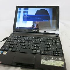 ジャンク　パソコン　Acer Aspire one 