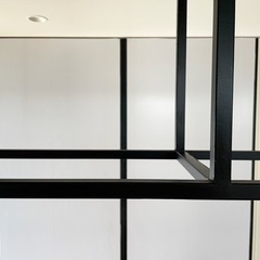 アイアンウォールシェルフ120cm幅