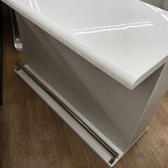 ★ジモティ割あり★ ニトリ キッチンカウンター ホワイト H86×W120×D51 クリーニング済み KJ2413 ☆ジモティ割あり☆ ニトリ キッチンカウンター ホワイト H86×W120×D51