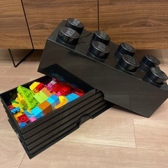 LEGO収納BOX ブロック付き
