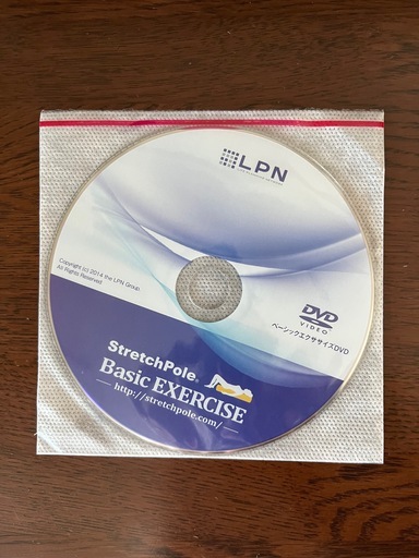 新品未使】☆LPNストレッチポール付属DVD&スタートブック