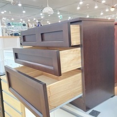 トレファク高槻店】取りに来られる方限定！IDC大塚家具の3段チェスト