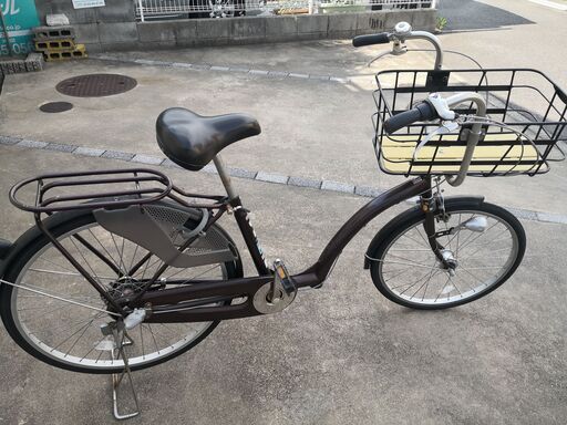 自転車　サイクルベースあさひ　プチママン　パンク防止タイヤ　ペットポーター