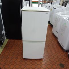 ID 357471　冷蔵室２ドア　137L　シャープ　２０１７年製　SJ-D14D-W