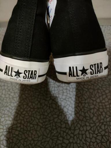 [CANVAS ALL STAR J HI]27.5cm　日本製　ハイカット