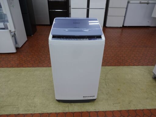 ID 354227　洗濯機7K　日立　２０１７年製　BW-V70B