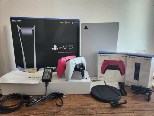 PS5 デジタルエディション コントローラー×2 延長保証  1200B01