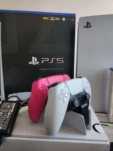 PS5 デジタルエディション コントローラー×2 延長保証 1200B01