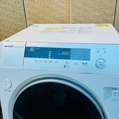 売約済み】 シャープ｜SHARP ES-ZH1-WR ドラム式洗濯乾燥機 ホワイト系 