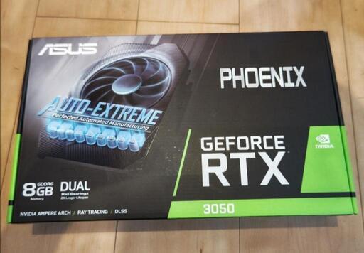 グラフィックボード　rtx3050 美品