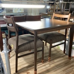 配達可【ダイニングセット/テーブル➕イス2脚】【ニトリ】クリーニング