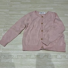 (値下げ!. H&M ベビー服　カーディガン　UK1.1/2〜2Y