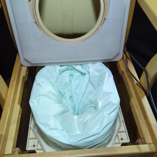 お値下げ〜ポータブルトイレ ラップポン・ブリオ - 防災、セキュリティ 