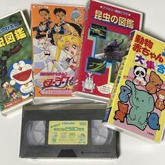 子ども用VHS５本 セーラームーンなど