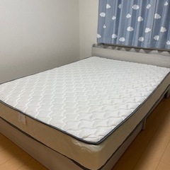 【ネット決済】ダブルベッド　美品