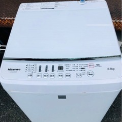 福岡市内配送設置無料 ハイセンス 4．5kg全自動洗濯機 keyword