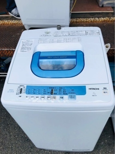 福岡市内配送設置無料　日立 ７ｋ全自動洗濯機 NWT71-W
