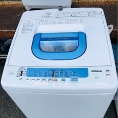 福岡市内配送設置無料　日立 ７ｋ全自動洗濯機 NWT71-W
