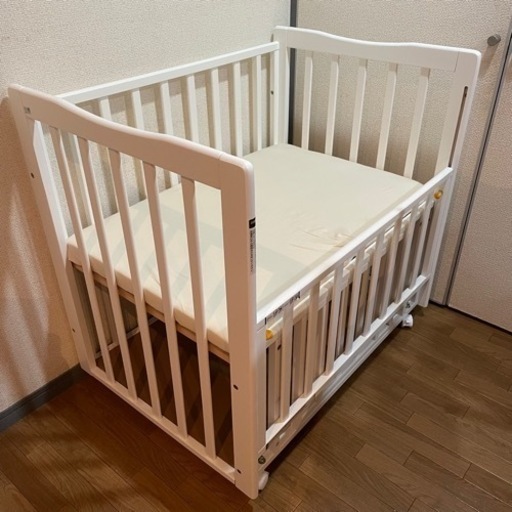 美品 ミニベビーベッド 美品】 大和屋 そいねーる ミニベビーベッド 