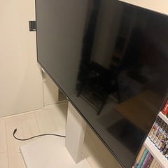 （取引中）TCL 50インチ ４Kテレビ 2018年、と、壁寄せ...