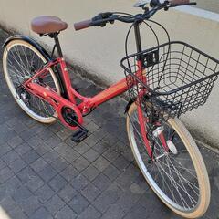 自転車(折り畳み式　26インチ)