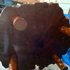 まきの一枚板　和のテーブル まきの木一枚板 和のテーブル