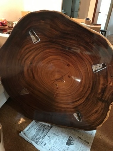 天然木　1枚板　テーブル