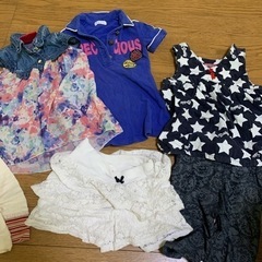 95女の子夏服5点