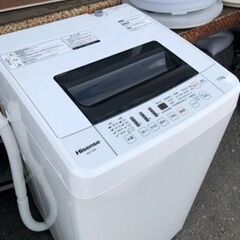 福岡市内配送設置無料　HW-T45A 全自動洗濯機 [洗濯4.5...