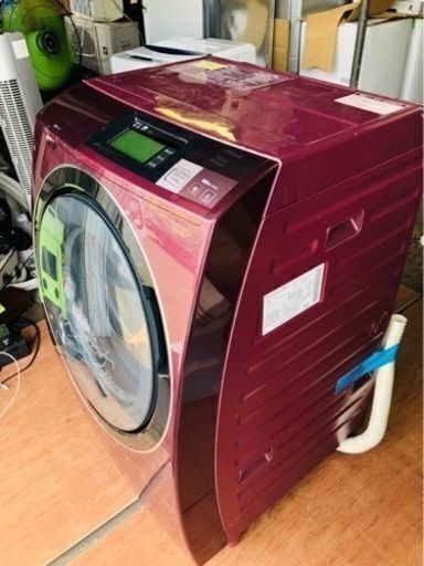 福岡市内配送設置無料　日立 HITACHI BD-ST9600L V [ビッグドラム ななめ型ドラム式洗濯乾燥機（10kg） 左開き 自動お掃除搭載 マグノリア]