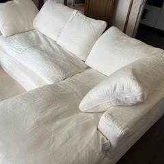 ふかふか大きめのソファー 今日、明日お取引頂ける方1万値引き！