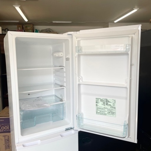 【未使用品‼️】アイリスオーヤマ 162Lノンフロン冷凍冷蔵庫 2021年製 大容量冷凍室 2ドア ミニ冷蔵庫 ホワイト♪
