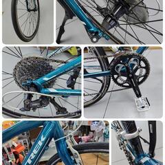 J032★多少小キズ有り★クロスバイク★TREK e2★2✕9段速★700✕28