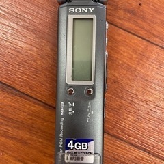 SONYボイスレコーダー linear pcm recordin...