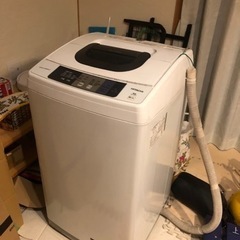 洗濯機【日立 NW-50A 5.0kg】（配送、設置、古いもの回収可）