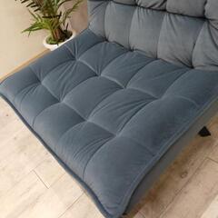 【ZARA HOME】1人掛けベルベットソファチェア♪(A)