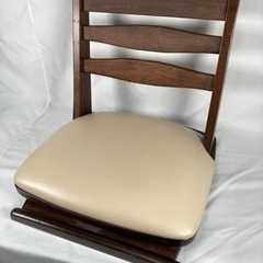 ニトリ　木製回転座椅子