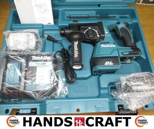 マキタ　makita　HR244DRGX　ハンマドリル　フルセット　バッテリ18V二個/充電器付き　24ｍｍ　【ハンズクラフト宜野湾店】