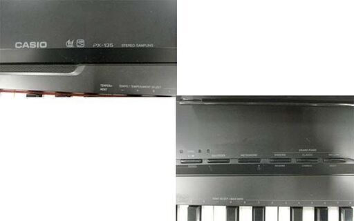 CASIO Privia PX-135 プリヴィア パールブラック 付属品付 2011年製