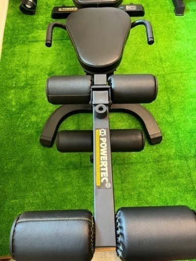 パワーテックベンチ】頑丈な作りで安定性抜群‼︎ プレートを装着