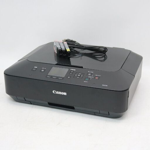 029)Canon キヤノン PIXUS MG6730 インクジェットプリンター 複合機 インク3個付き