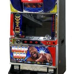 札幌市/清田区 エレコ スロット実機 ビーストサップ 4号機 コイン機 簡易動作OK 設定キーのみ 家庭用電源100V 難有/現状品